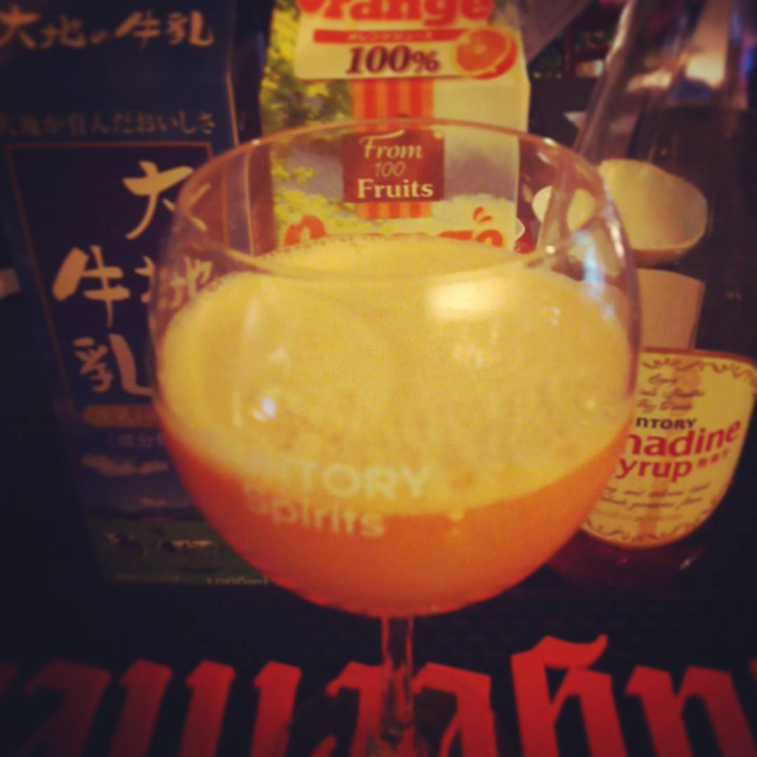 ノンアルコールカクテル、コンクラーベ。甘美味しい！ #otakubar #cocktails