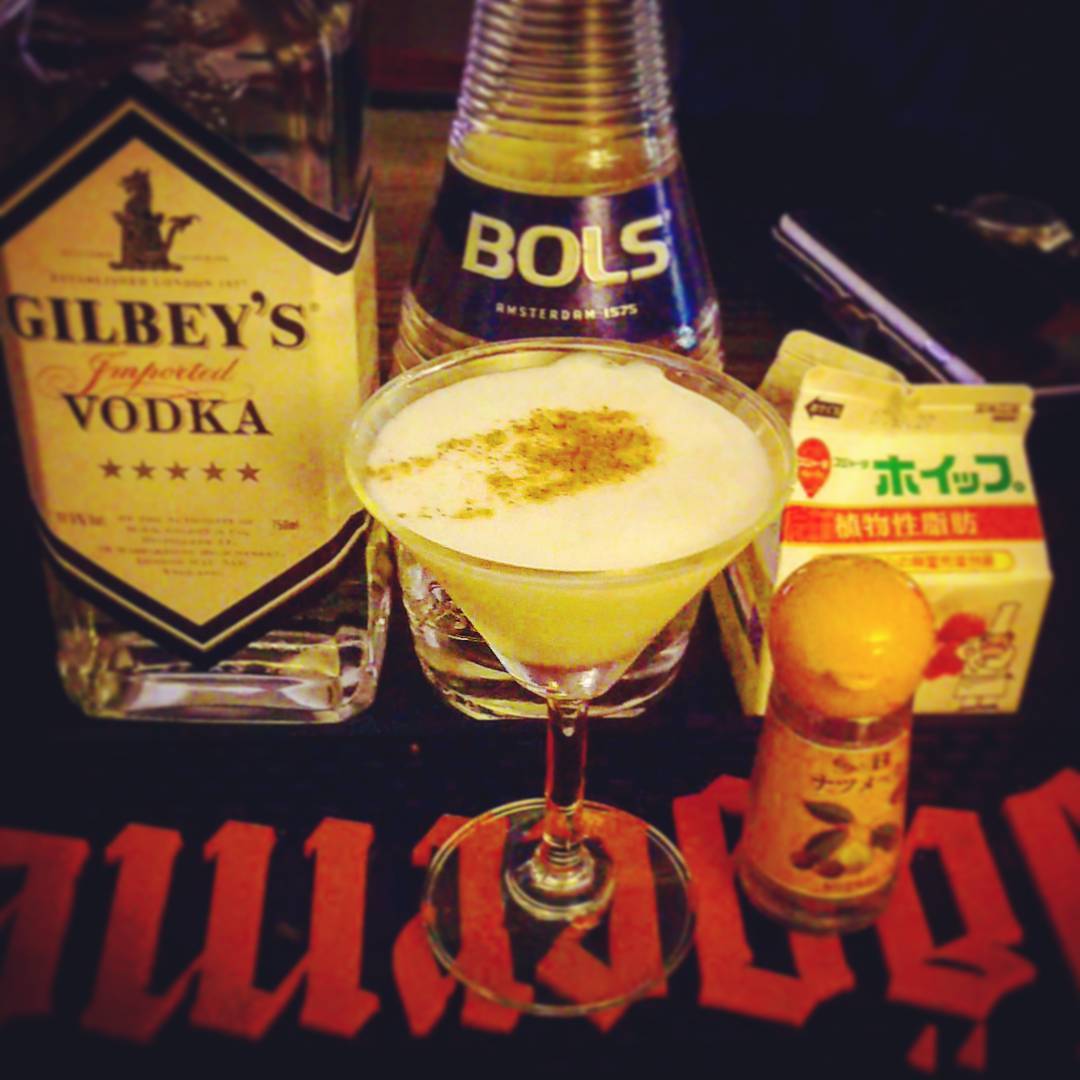 バーバラ。カフェラテ風味♪ #オタクバー #カクテル