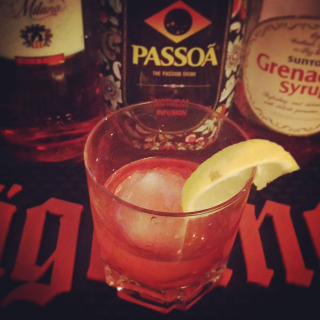 週末の #ソウル イベント用オリジナル #カクテル 、Sweet Soul Music。あまーい！ #オタクバー #DJ