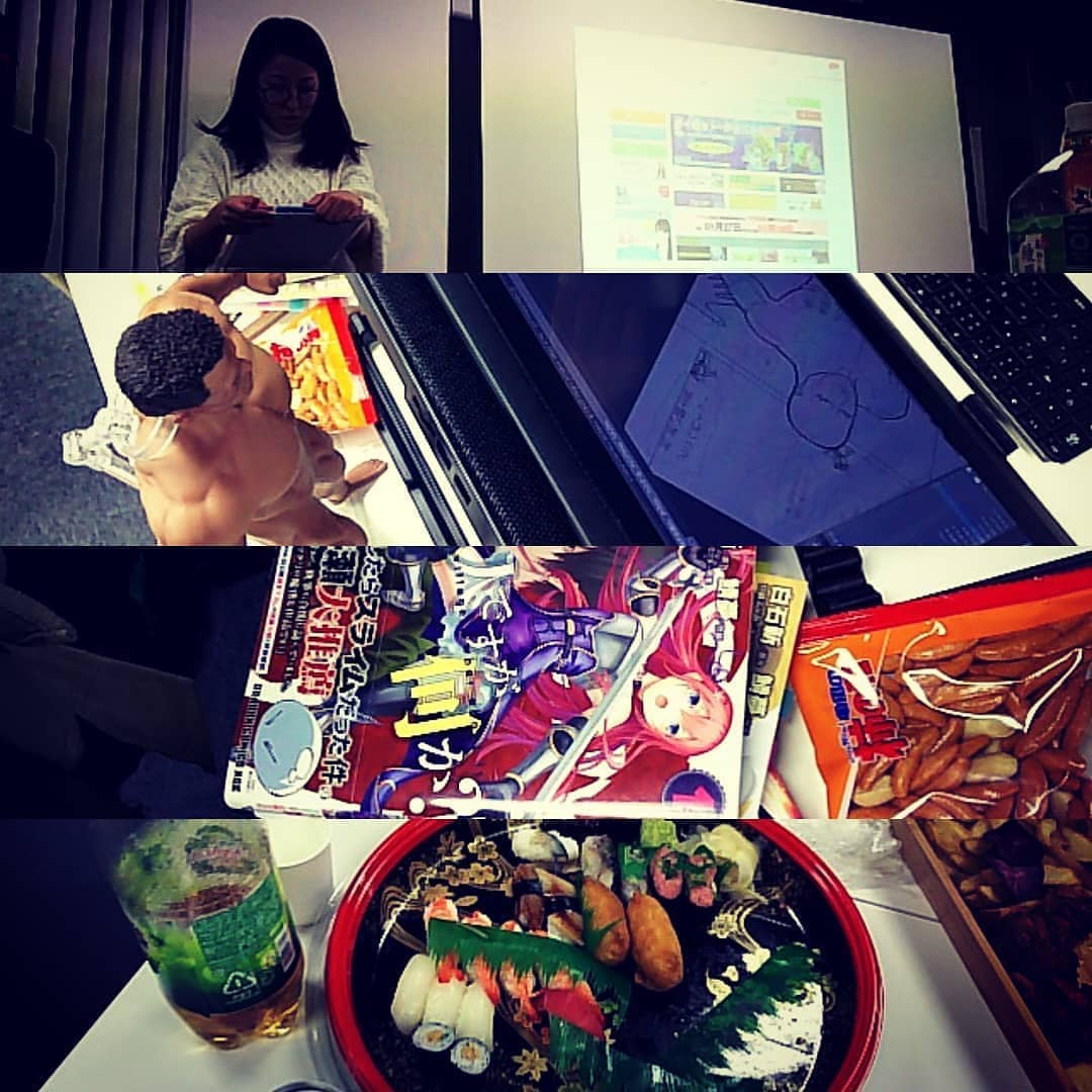 昨夜は #トキワ荘プロジェクト さんの #新年会 にお邪魔しました。若い才能に刺激されまくり！　お店の宣伝もばっちりしましたよ～。なぜか「行きたいです！」とおっしゃる方は千葉ばかりで(泣)。 #オタクバー