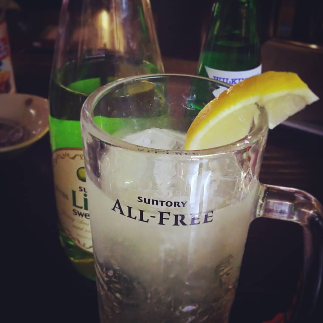 来週の #ボサノバ #イベント 用オリジナル #カクテル 、 #wave 。 #ノンアル です。 #オタクバー