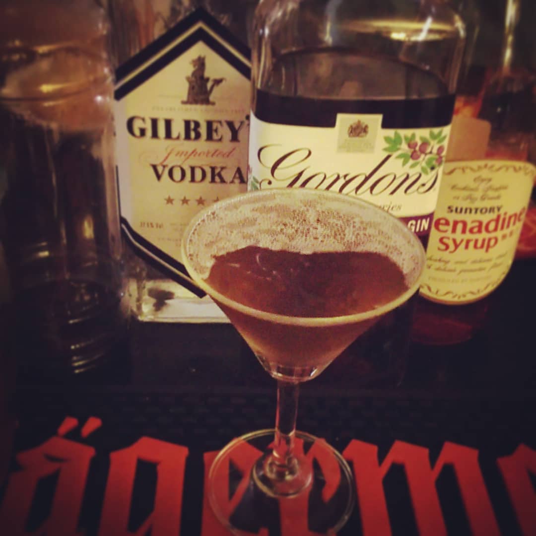 #GW の #SF #イベント 用オリジナル #カクテル 、 #日本SF大会 。強めです。 #オタクバー