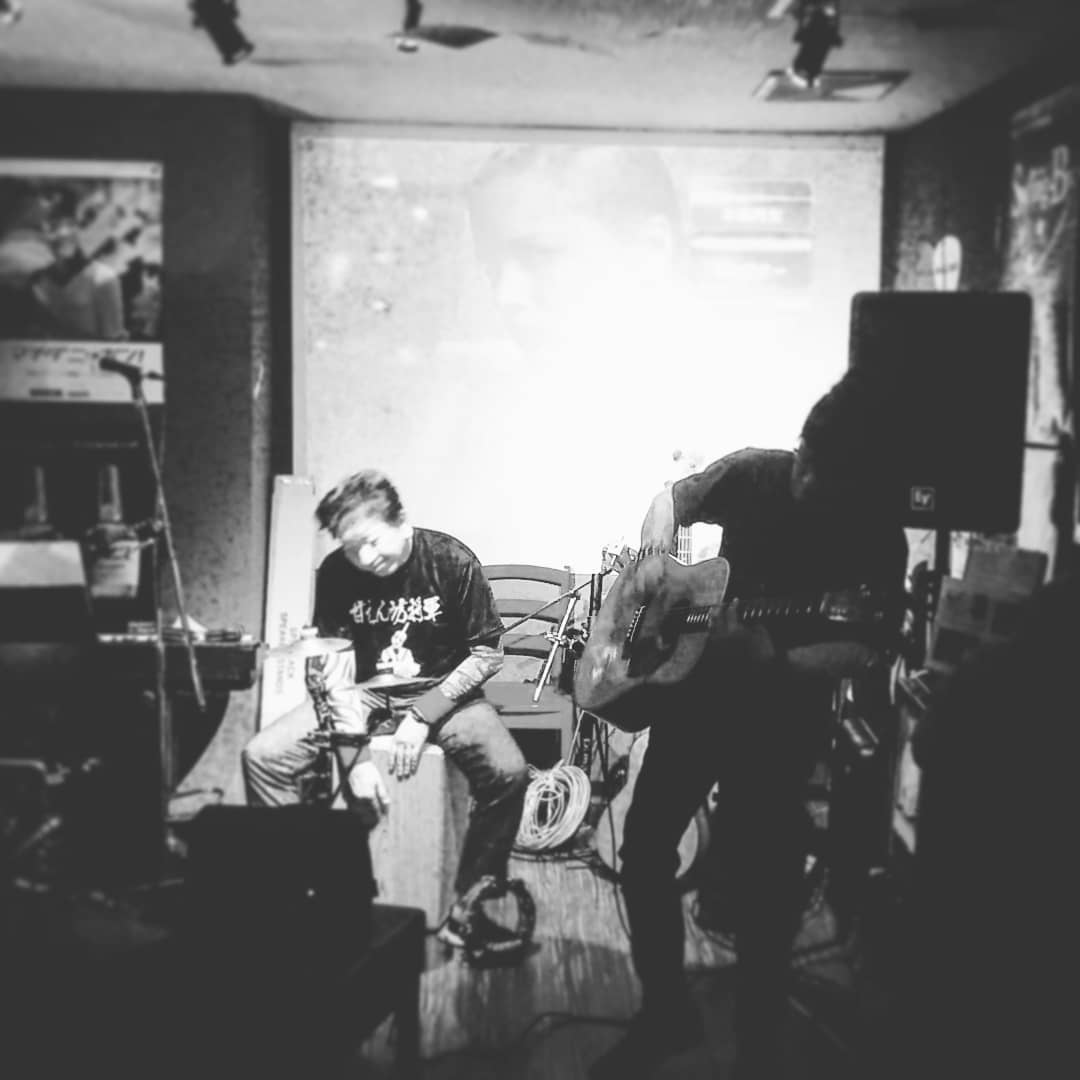 #ミニライブ 、Tome Fuya Aco-Uni t始まりました! #オタクバー