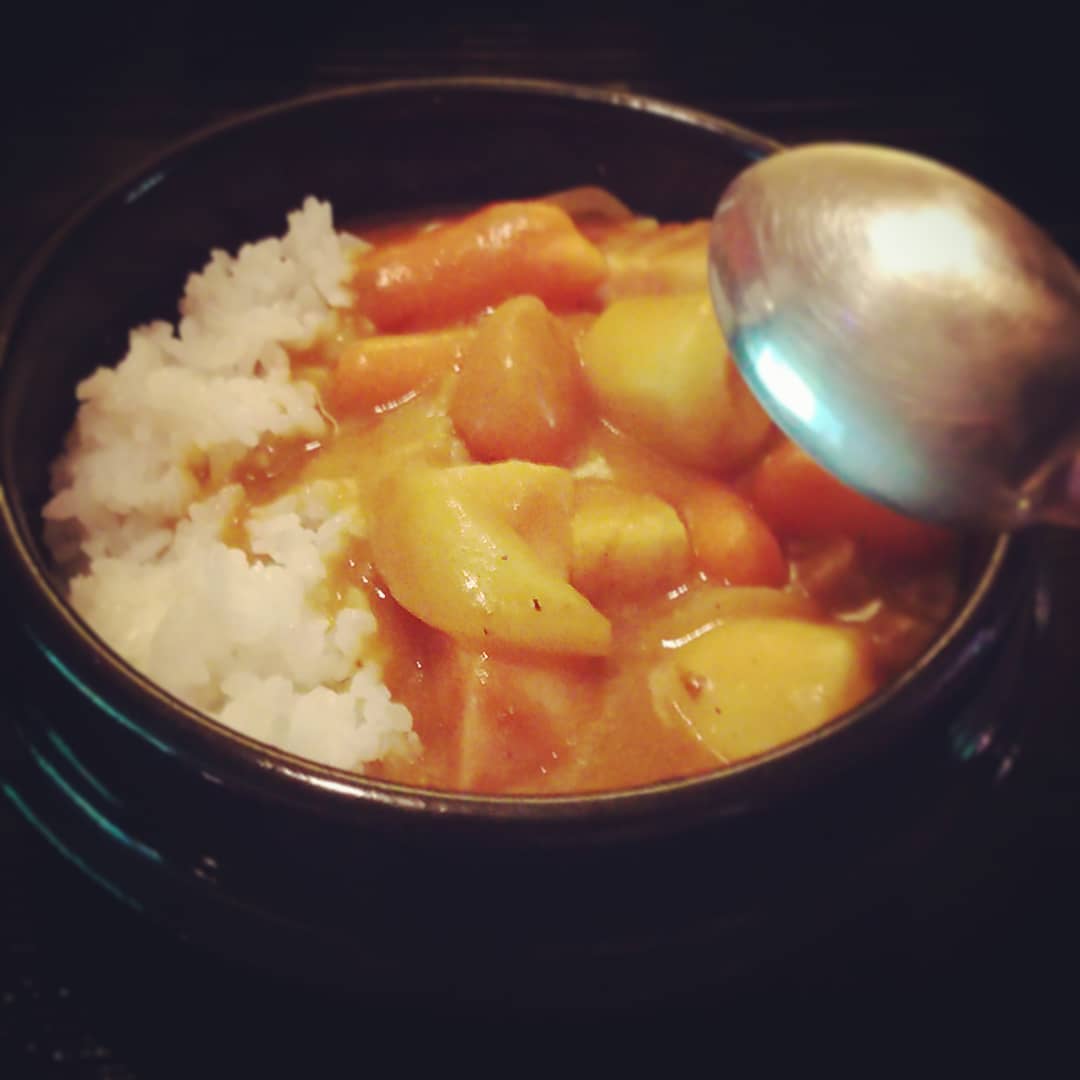 #新メニュー 、 #激辛カレー。旨味タップリ! #フード #オタクバー