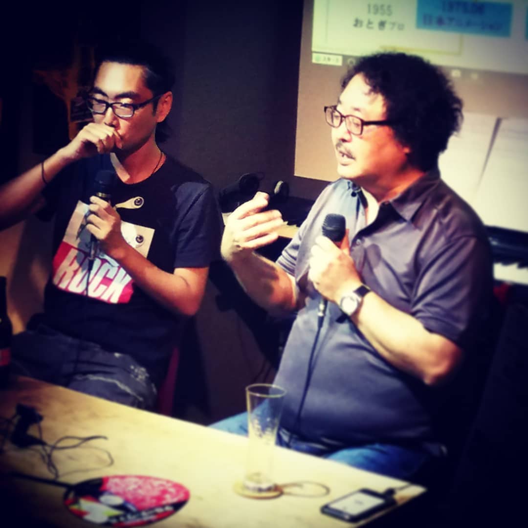 衝撃暴露、 #ガイナックス は #虫プロ 系列だった! #井上博明 #アニメ制作会社 #トークショー #オタクバー