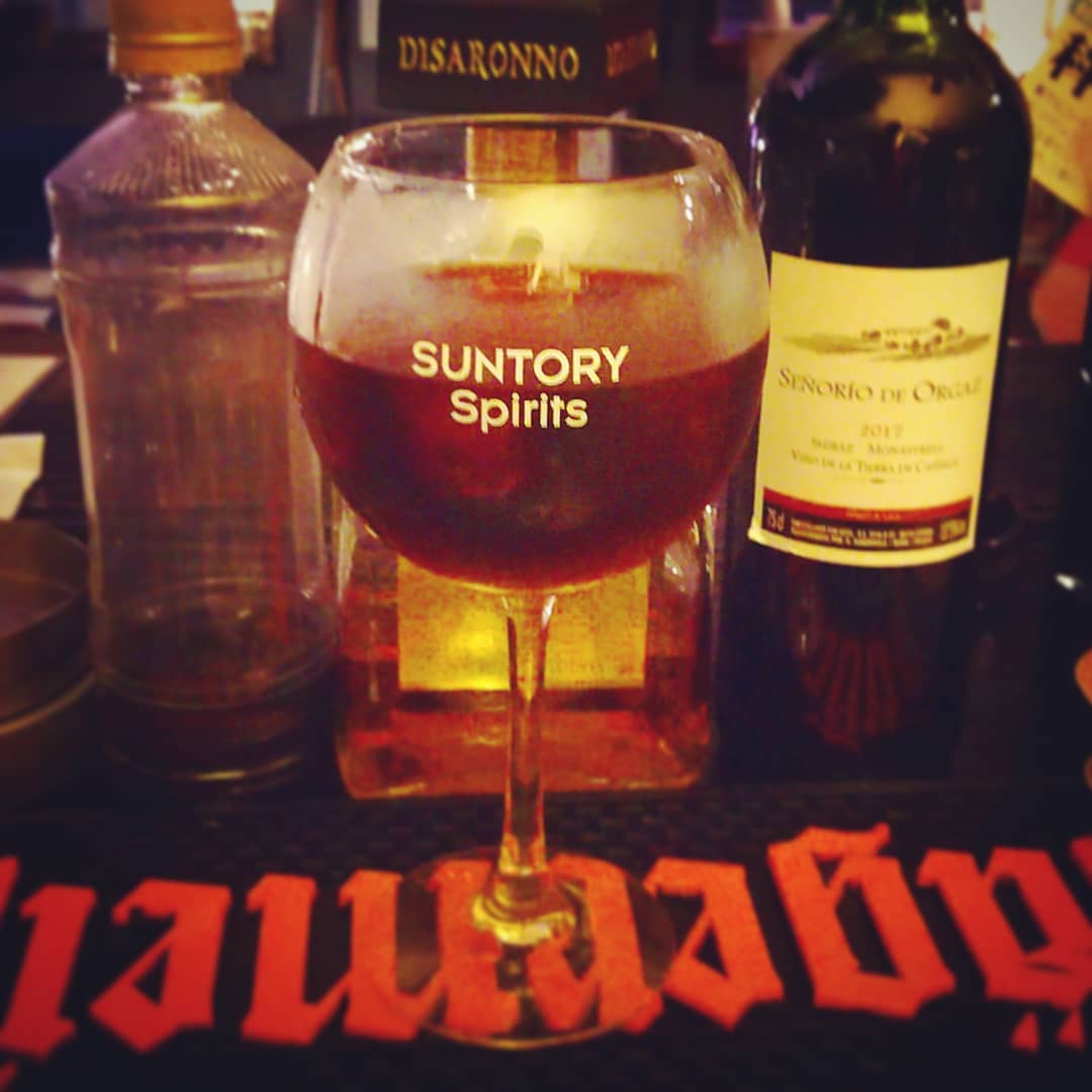 週末の #グレイトフルデッド #イベント 用オリジナル #カクテル 、 #FriendOfDevil 。 #悪魔くん ！ #オタクバー