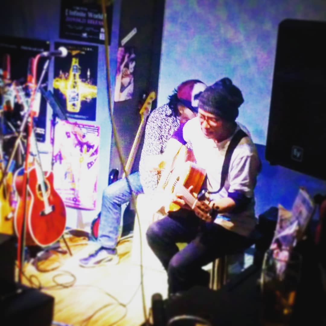 #ミニライブ 飛び入り、 #TOME_FUYA ! #オタクバー