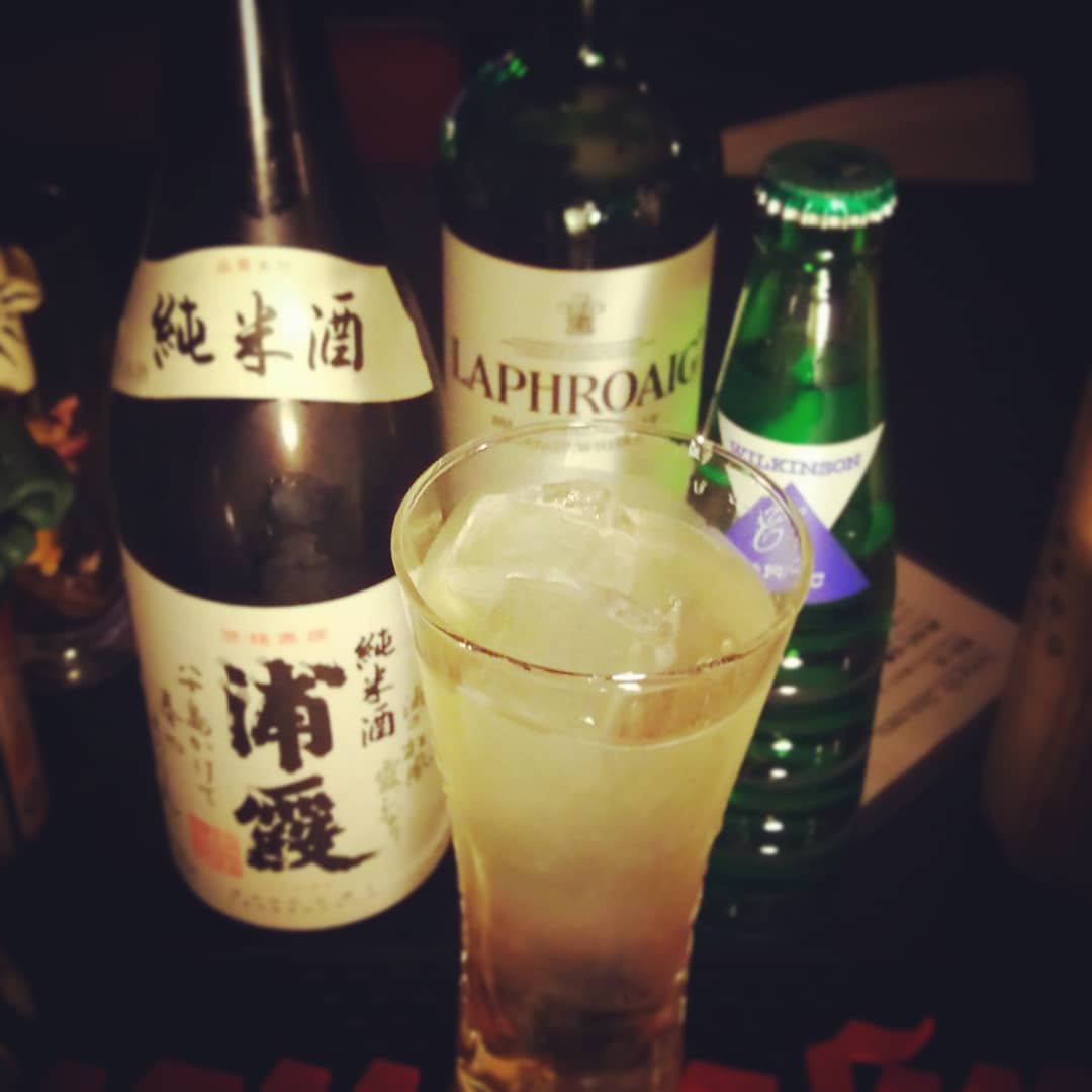 来週末の #ぢーな塾 オリジナル #カクテル 、 #福島サイクリング 。#日本腫 と #ラフロイグ ! #オタクバー