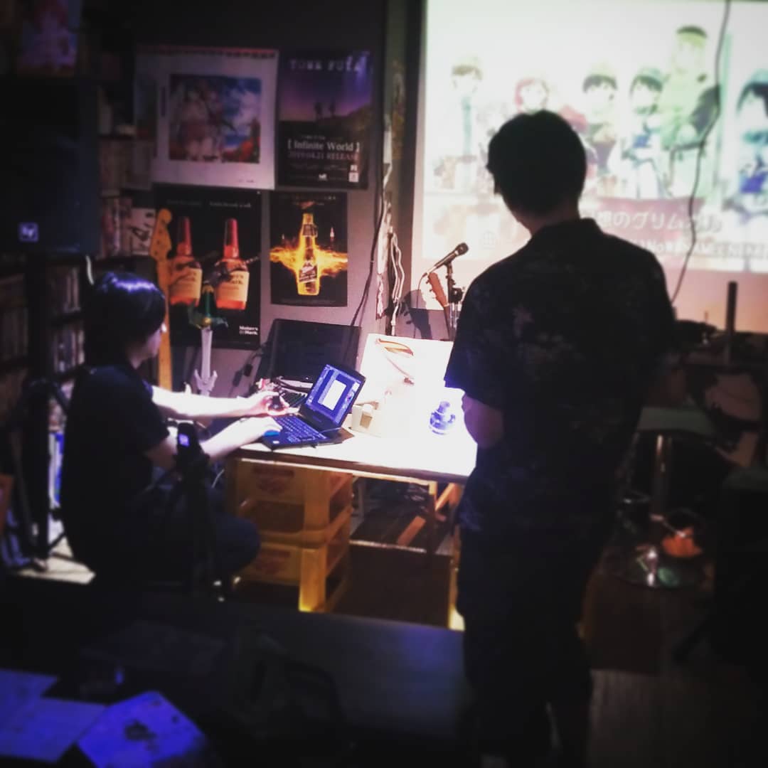 本日は #デジタル作画 イベント「#クリップスタジオ #2Dパース演出術 」です。#犬丸 さんと #Orbital2 開発さんと談笑。開店です♪