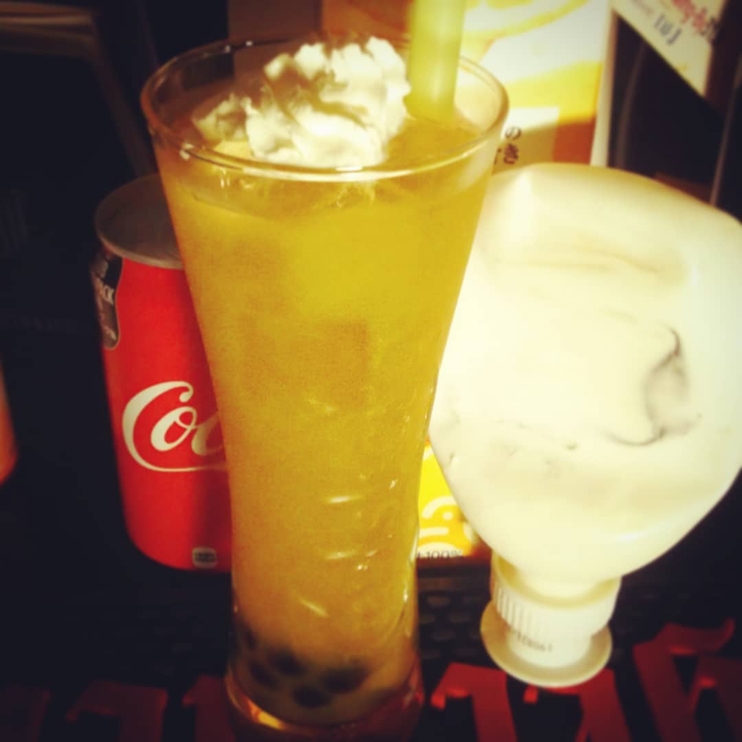 今週末の #オタク文化学「#海外のアニメーションと日本のアニメ現場」用オリジナル #カクテル、#カートゥーン。#アメリカンなノンアル! #オタクバー