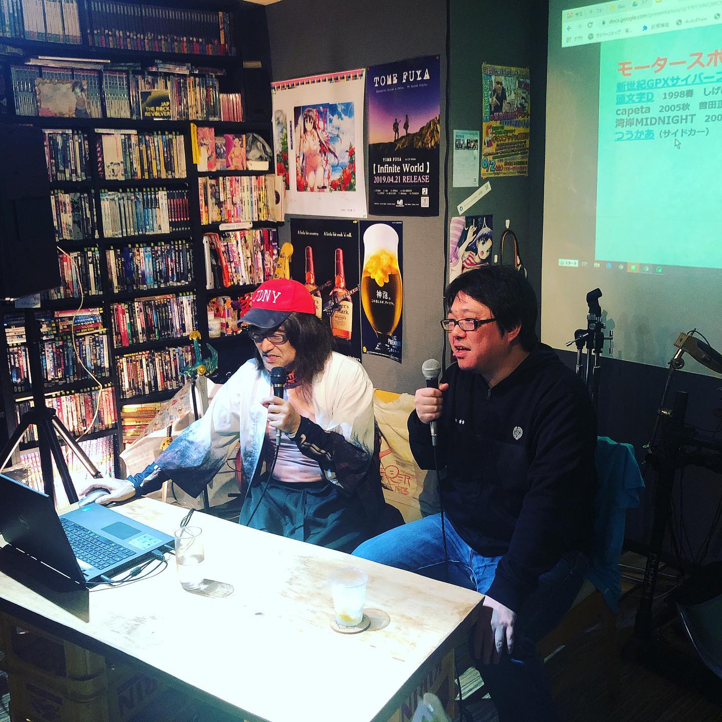 後半はセキロさんです(๑σωσ๑)♡ 盛りがってます #オタクbar