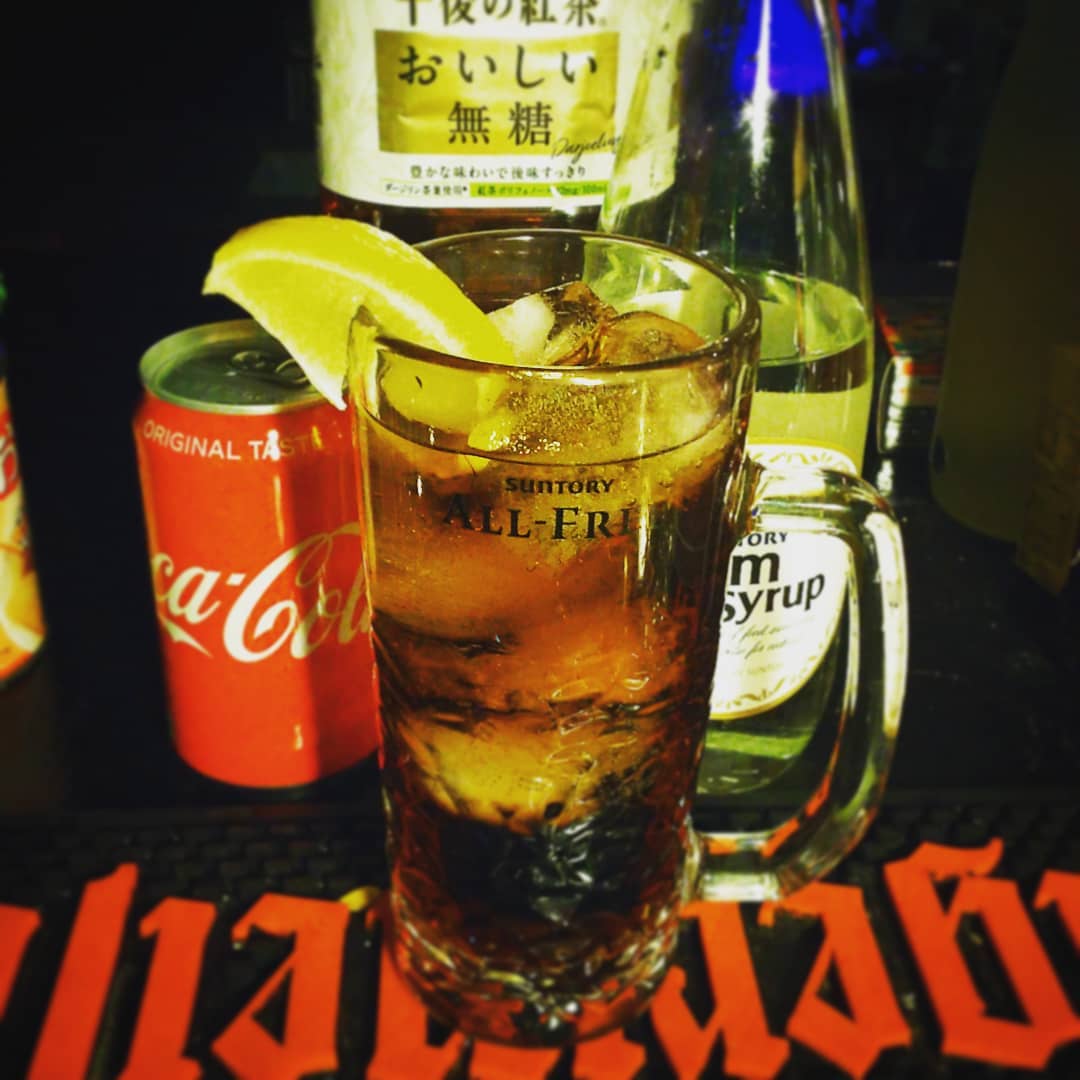 来週末の #DJ-J #イベント #20世紀の電子音楽 用 #オリジナルカクテル、#フィリップグラス。#ノンアル です。#オタクバー