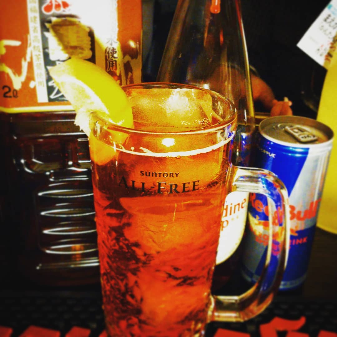 来週の #アニメイベント 用 #オリジナルカクテル、#絵梦(えもん)。中国な #ノンアルコール です。#オタクバー