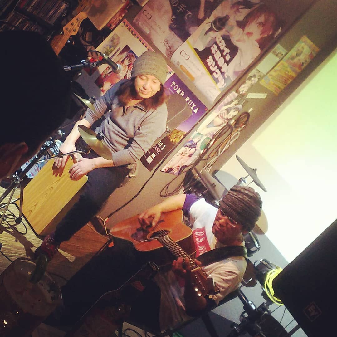 常連さん復帰祝いイベント、トリは #TOME_FUYA の2人！　締めてくれます♪ #オタクバー