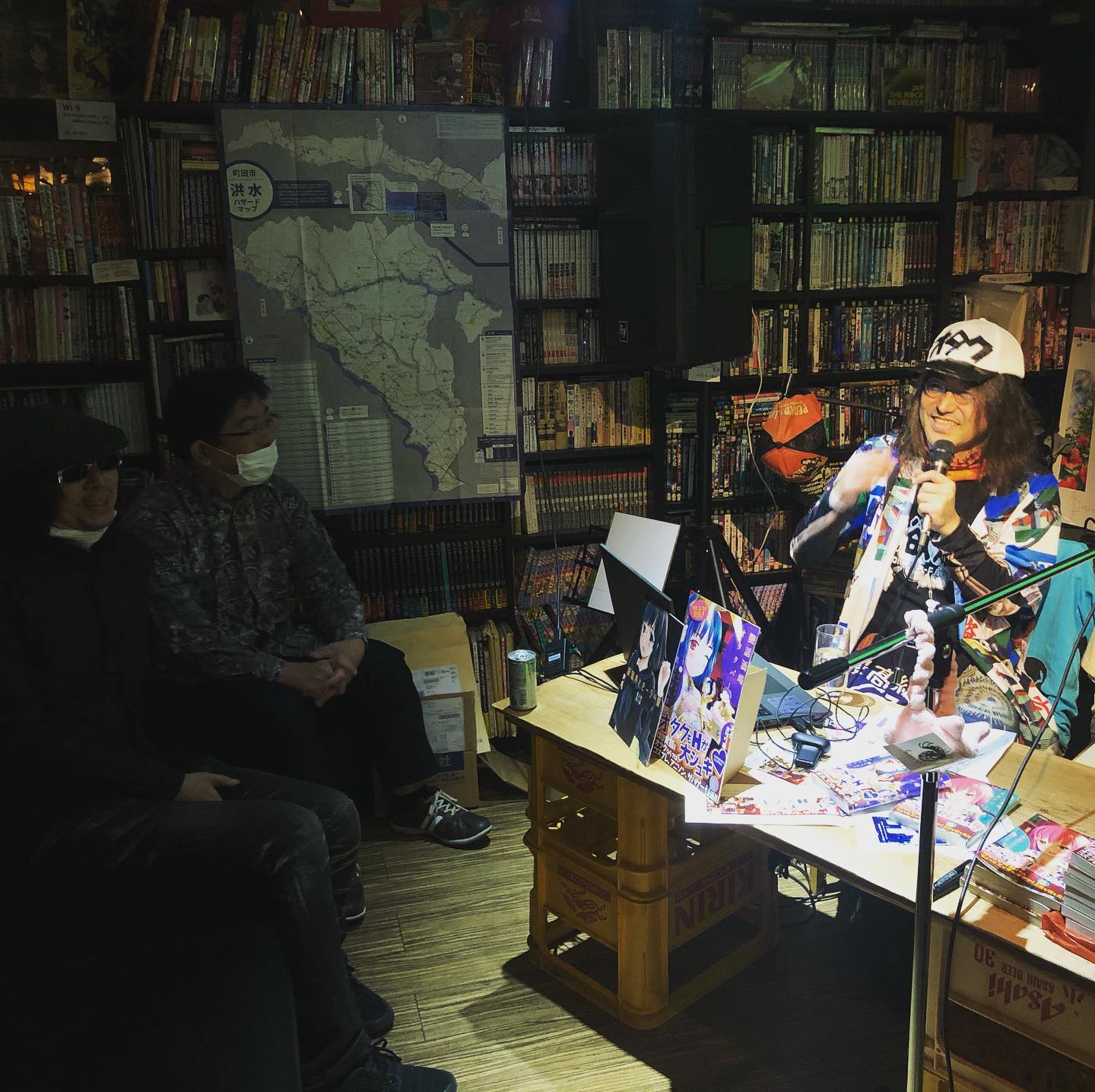 艶話酒場オタクバー発売記念イベント始まっております(๑˃̵ᴗ˂̵) #オタクバー