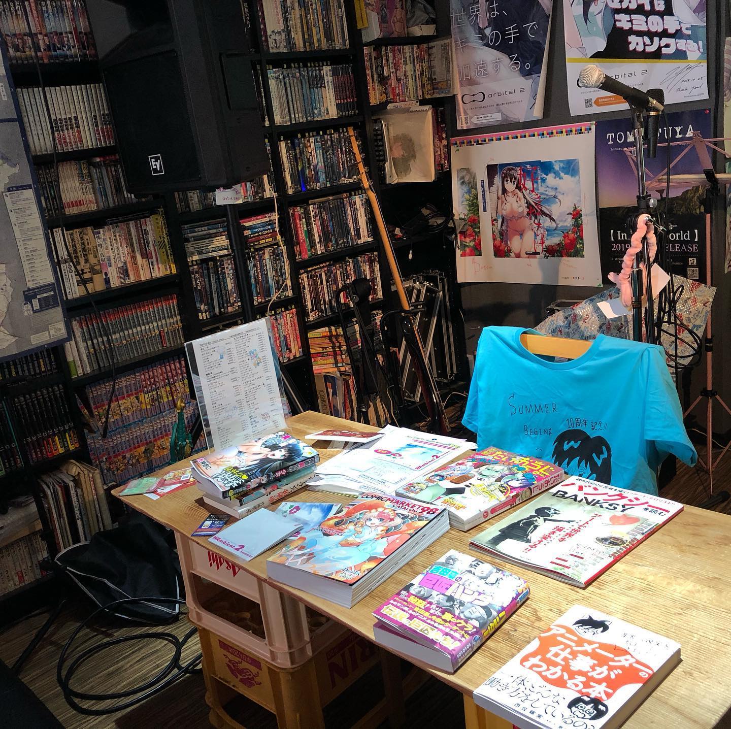 オタクバーSwing-Byオープンしました!本日の営業時間は、17時~22時。よーく冷えたビールとともにお待ちしております♡