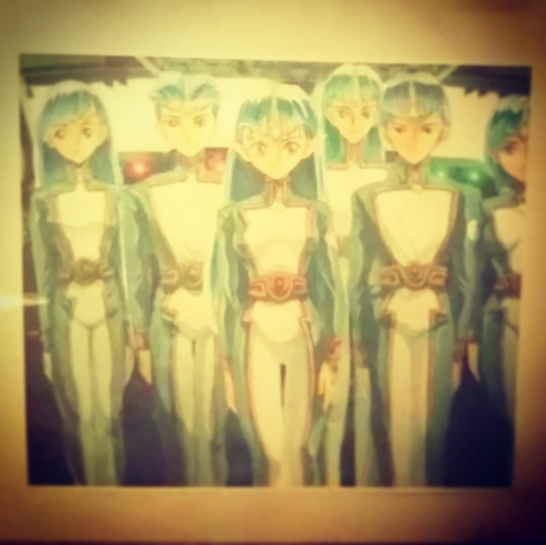 知り合いより譲り受けた「#星界の紋章」のパネル到着! ありがとうございます♪ #赤井孝美