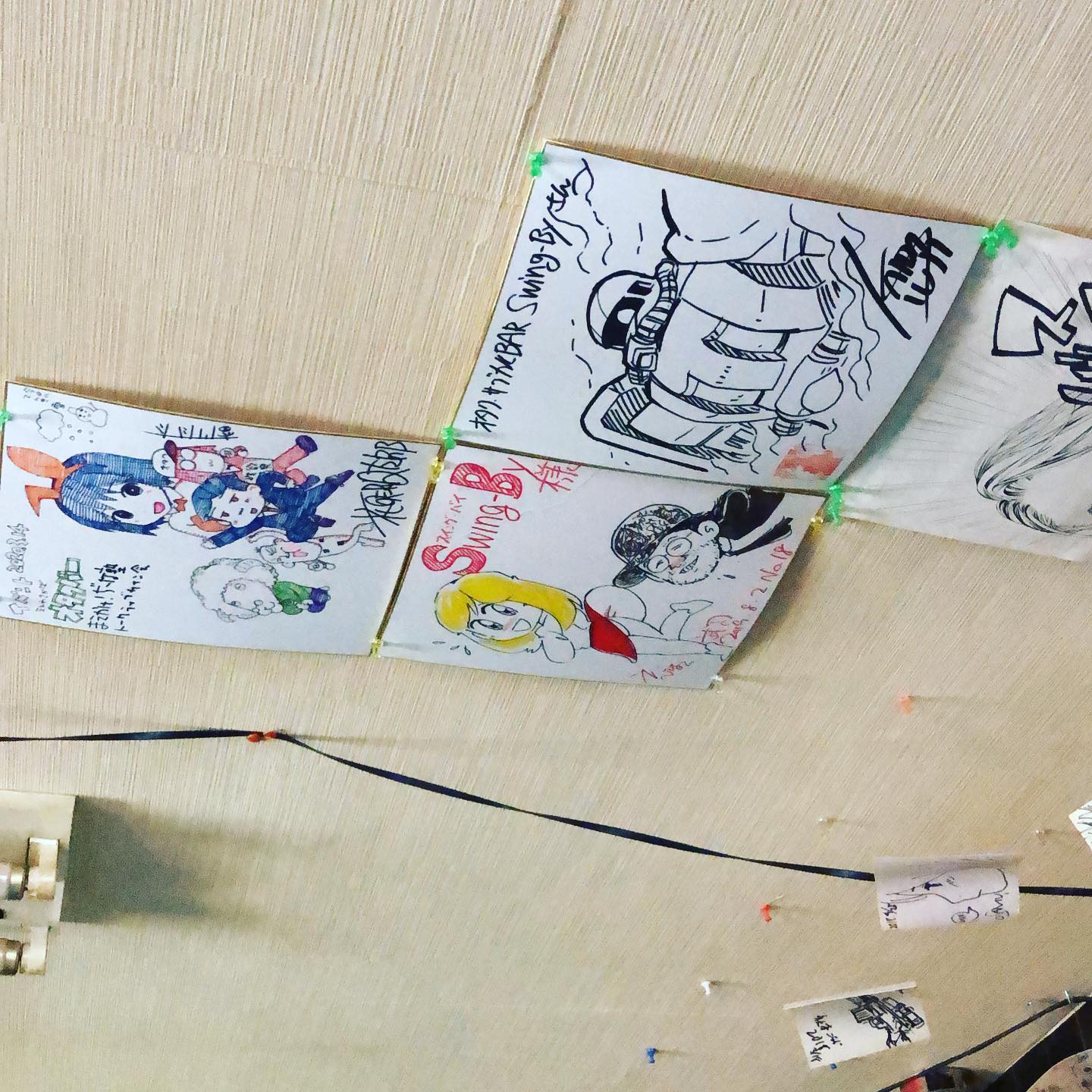 本日もオープン致しました(๑•̀ㅂ•́)و #オタクバー