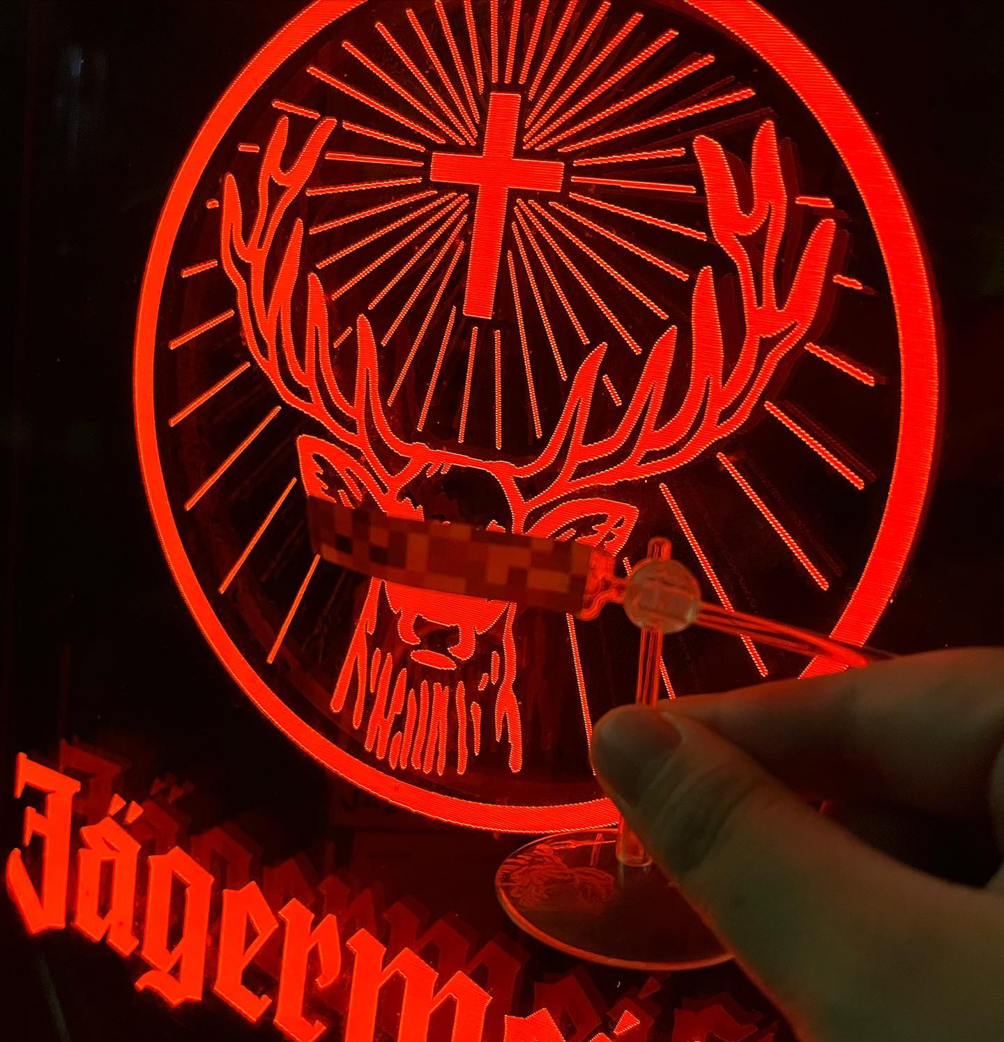 鹿ちゃんモザイク…案外ありかも…?本日もオープンです(๑•̀ㅁ•́ฅ✧ #オタクバー