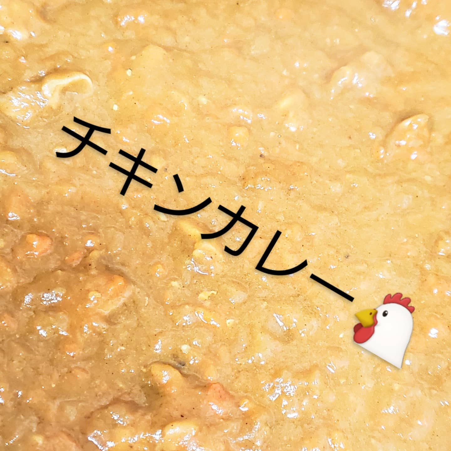 新年最初の鬼嫁カレーは初心に帰りチキンカレー皆さんお待ちしております#町田#オタクバー#雷門風太#杏東ぢーな#カレー