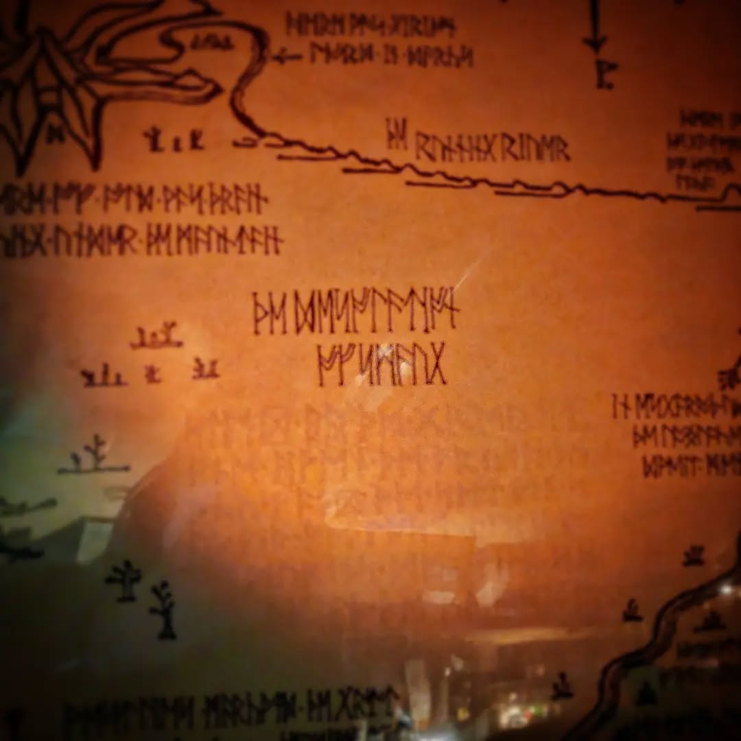 #トールキン の地図もあります! 透かし入り! 本日もお待ちしております。 #オタクバー