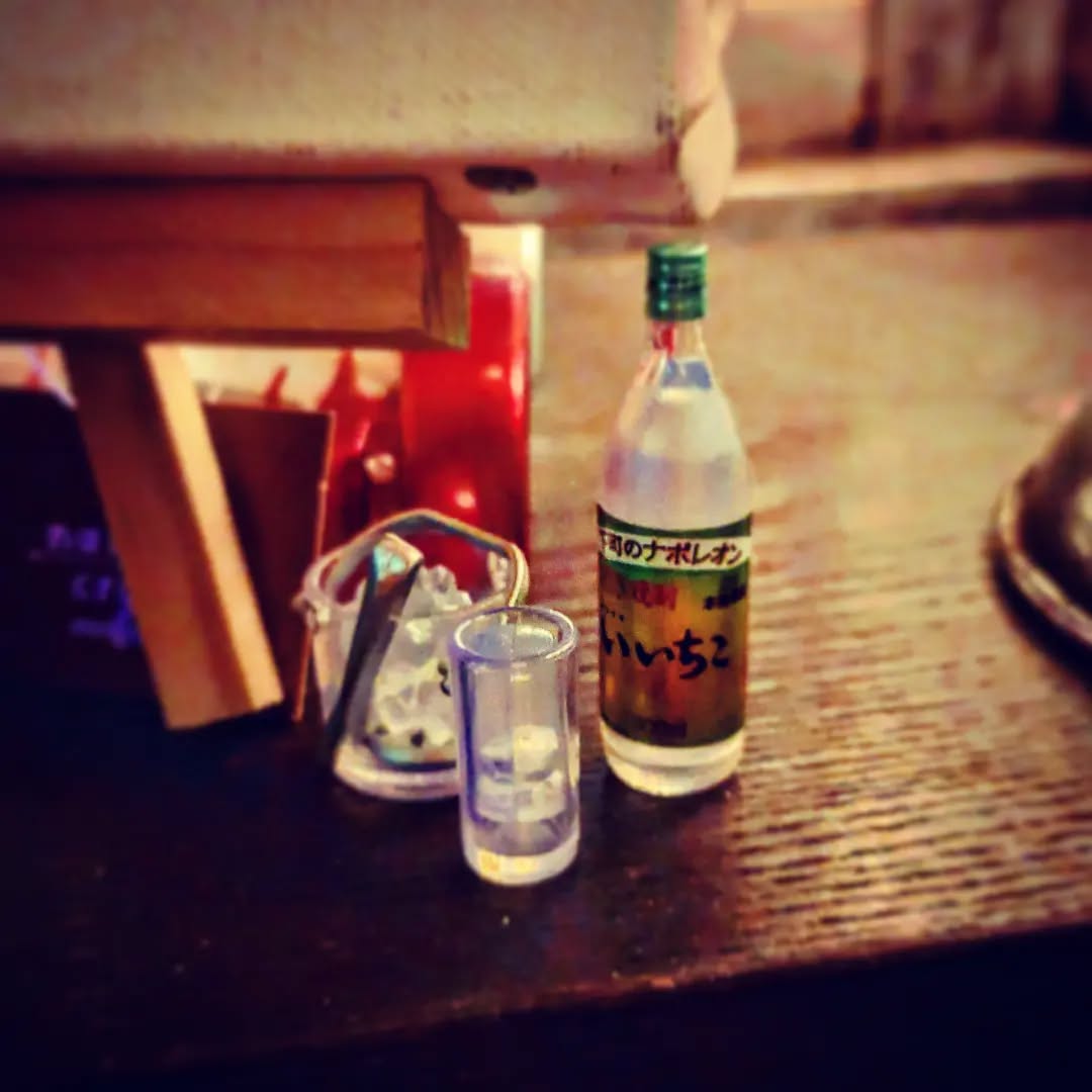 寒い夜はキュッと1杯 開店です! #オタクバー