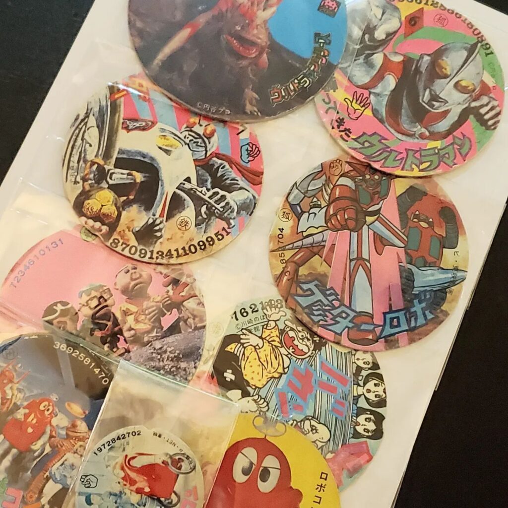 【 【 過 去 記 事 】 】 懐かしいメンコ!! https://is.gd/Gyi7Dc #いなかっぺ大将 #ウルトラマンシリーズ #オタクバー #がんばれロボコン #ゲッターロボ #メンコ #めんこ #仮面ライダー #帰ってきたウルトラマン