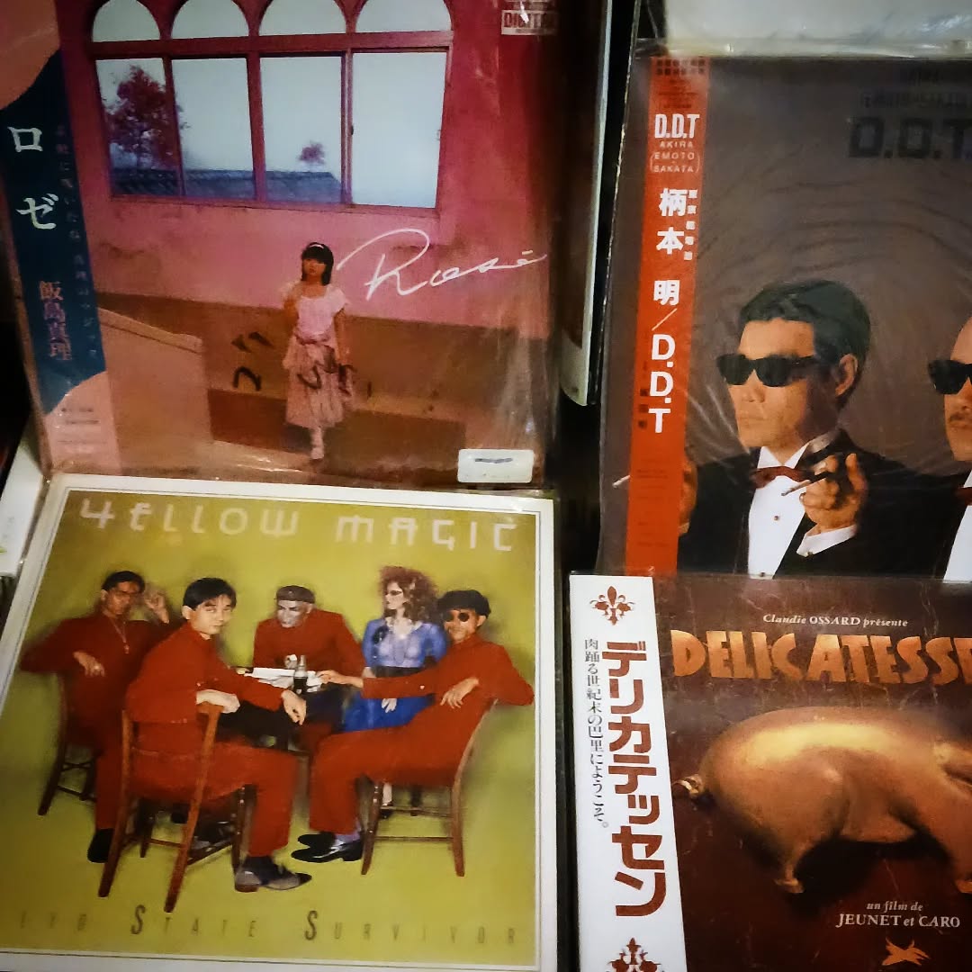 展示用LD、LP入れ替えました💿