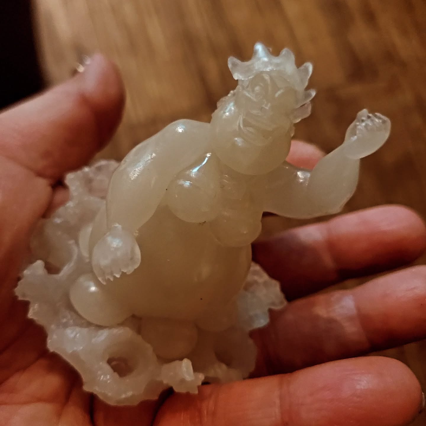 このキャラ、ハロウィンにどうですか?とお客様がくれました😆