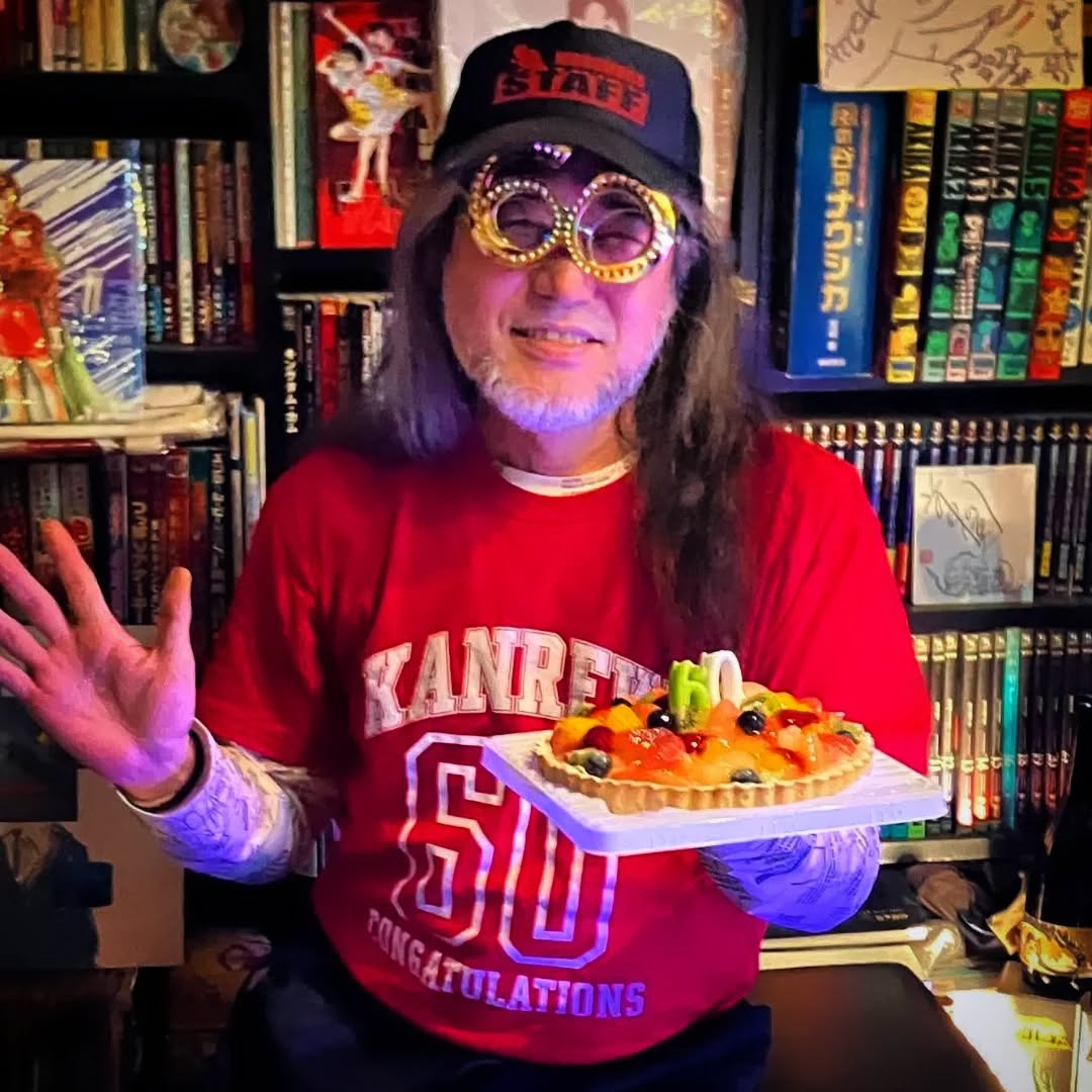 昨日は常連の皆さんに当店10周年&店長還暦を祝って頂きました